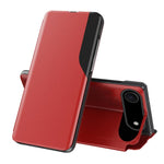 サイドディスプレイフリップレザースマホケース、iPhone 17e / 16e用、iPhone 17 Pro Max用、iPhone 17 Pro用、iPhone 17用、iPhone Air用、iPhone 16 Pro Max用、iPhone 16 Pro用、iPhone 16 Plus用