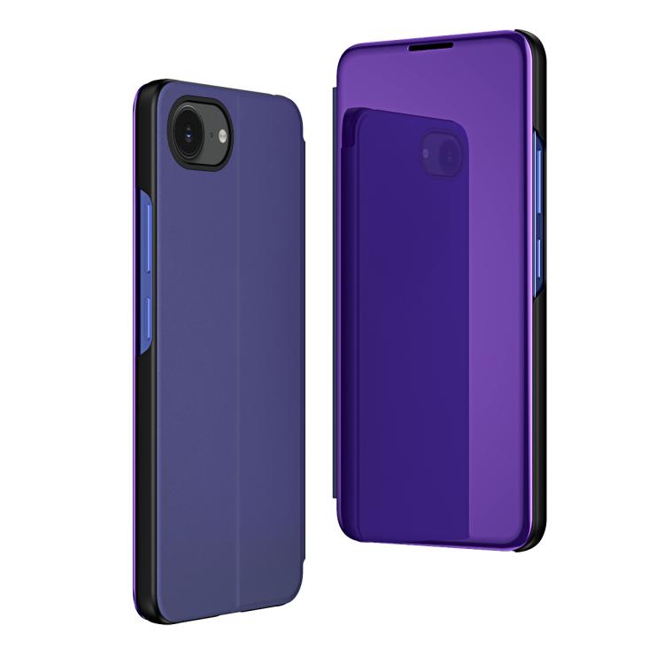 めっきミラー横開きレザースマホケース（ホルダー付き）、iPhone 17e / 16e用、iPhone 17 Pro Max用、iPhone 17 Pro用、iPhone 17用、iPhone Air用、iPhone 16 Pro Max用