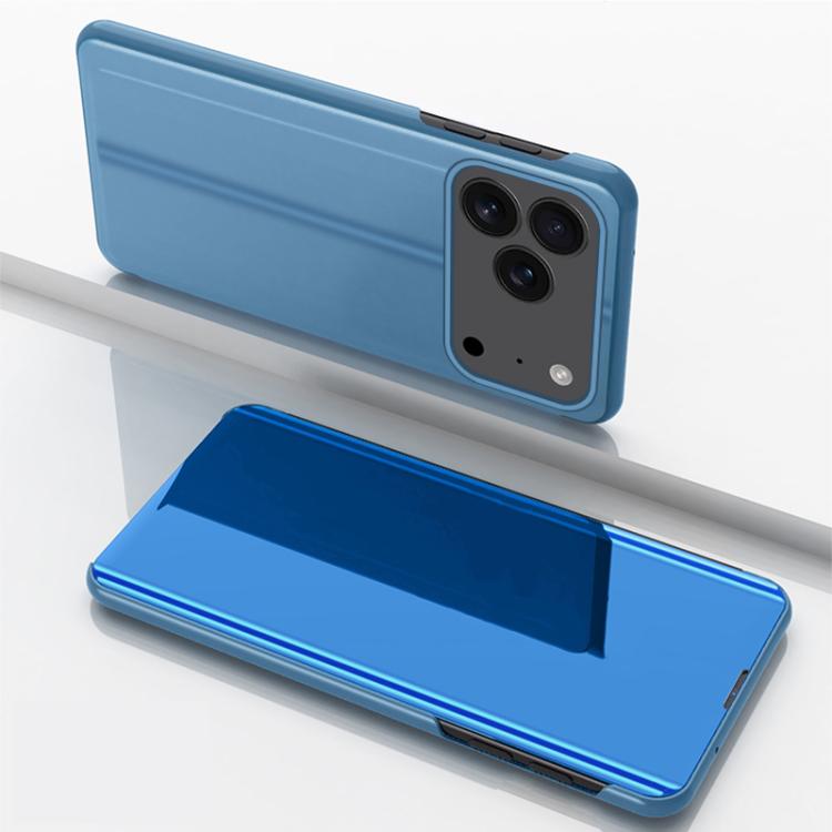 めっきミラー横開きレザースマホケース（ホルダー付き）、iPhone 17e / 16e用、iPhone 17 Pro Max用、iPhone 17 Pro用、iPhone 17用、iPhone Air用、iPhone 16 Pro Max用