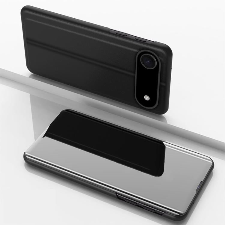 めっきミラー横開きレザースマホケース（ホルダー付き）、iPhone 17e / 16e用、iPhone 17 Pro Max用、iPhone 17 Pro用、iPhone 17用、iPhone Air用、iPhone 16 Pro Max用