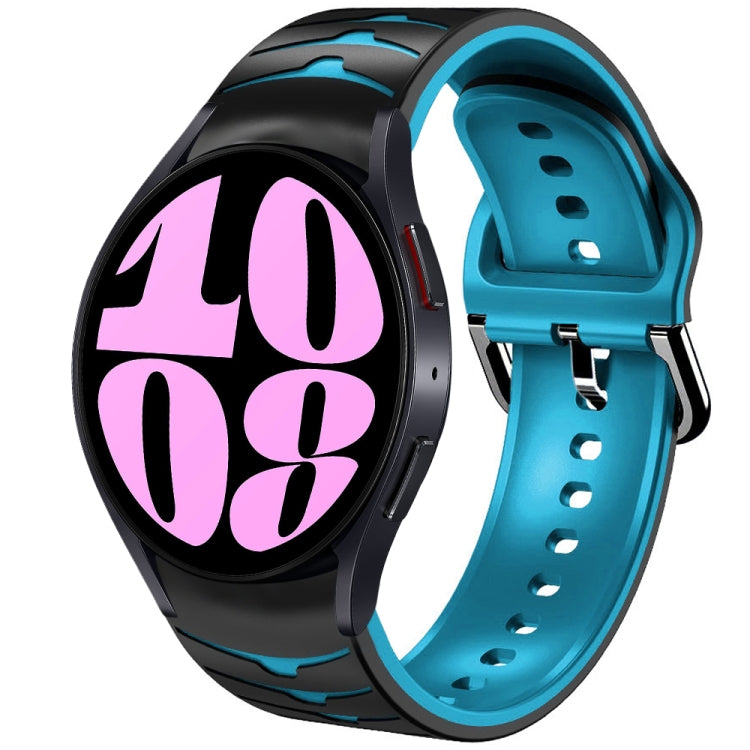 曲面テクスチャーシリコンウォッチバンド、Samsung Galaxy Watch 6 Classic 47mm用、Samsung Galaxy Watch 6 44mm用、Samsung Galaxy Watch 6 40mm用