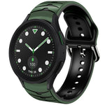 カーブテクスチャーシリコンウォッチバンド、Samsung Galaxy Watch 6 Classic 43mm用、Samsung Galaxy Watch 5 Pro ゴルフエディション用、Samsung Galaxy Watch 5 ゴルフエディション用