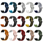 カーブテクスチャーシリコンウォッチバンド、Samsung Galaxy Watch 6 Classic 43mm用、Samsung Galaxy Watch 5 Pro ゴルフエディション用、Samsung Galaxy Watch 5 ゴルフエディション用