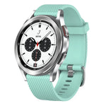 20mmダイヤモンドテクスチャーシリコンウォッチバンド、Samsung Galaxy Watch 4 Classic 42mm用、Samsung Galaxy Watch Active 2 44mm用、Samsung Galaxy Watch Active 2 40mm用、Samsung Galaxy Watch 42mm用