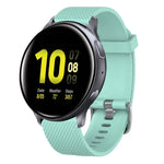 20mmダイヤモンドテクスチャーシリコンウォッチバンド、Samsung Galaxy Watch 4 Classic 42mm用、Samsung Galaxy Watch Active 2 44mm用、Samsung Galaxy Watch Active 2 40mm用、Samsung Galaxy Watch 42mm用