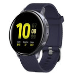 20mmダイヤモンドテクスチャーシリコンウォッチバンド、Samsung Galaxy Watch 4 Classic 42mm用、Samsung Galaxy Watch Active 2 44mm用、Samsung Galaxy Watch Active 2 40mm用、Samsung Galaxy Watch 42mm用