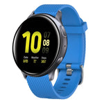 20mmダイヤモンドテクスチャーシリコンウォッチバンド、Samsung Galaxy Watch 4 Classic 42mm用、Samsung Galaxy Watch Active 2 44mm用、Samsung Galaxy Watch Active 2 40mm用、Samsung Galaxy Watch 42mm用