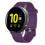 20mmダイヤモンドテクスチャーシリコンウォッチバンド、Samsung Galaxy Watch 4 Classic 42mm用、Samsung Galaxy Watch Active 2 44mm用、Samsung Galaxy Watch Active 2 40mm用、Samsung Galaxy Watch 42mm用