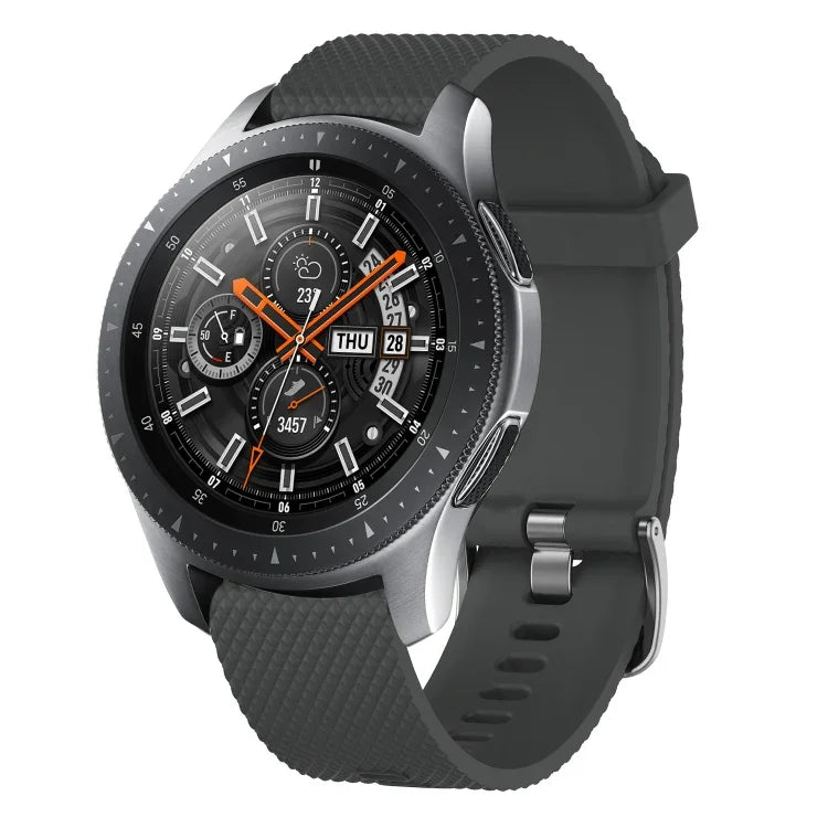 20mmダイヤモンドテクスチャーシリコンウォッチバンド、Samsung Galaxy Watch 4 Classic 42mm用、Samsung Galaxy Watch Active 2 44mm用、Samsung Galaxy Watch Active 2 40mm用、Samsung Galaxy Watch 42mm用