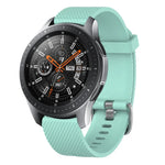 20mmダイヤモンドテクスチャーシリコンウォッチバンド、Samsung Galaxy Watch 4 Classic 42mm用、Samsung Galaxy Watch Active 2 44mm用、Samsung Galaxy Watch Active 2 40mm用、Samsung Galaxy Watch 42mm用