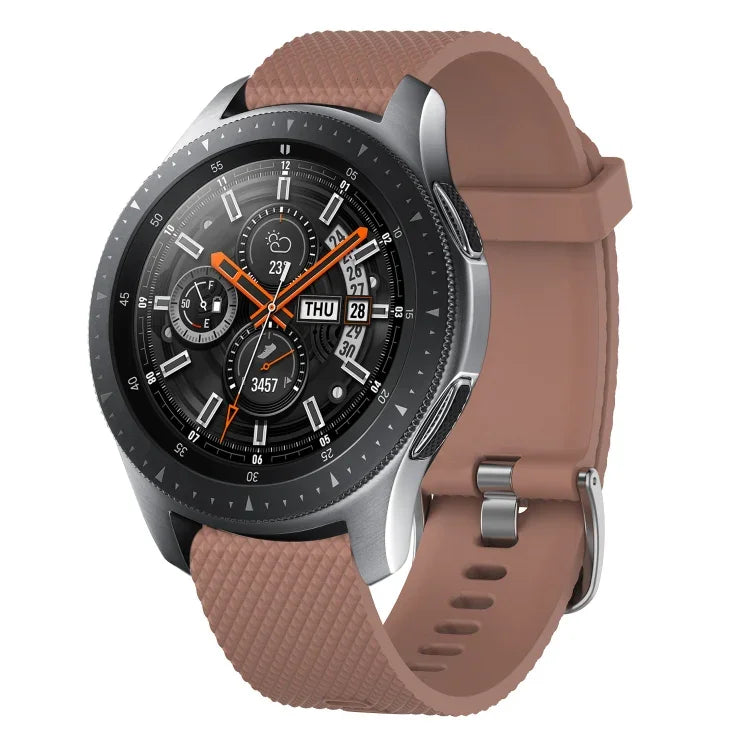 20mmダイヤモンドテクスチャーシリコンウォッチバンド、Samsung Galaxy Watch 4 Classic 42mm用、Samsung Galaxy Watch Active 2 44mm用、Samsung Galaxy Watch Active 2 40mm用、Samsung Galaxy Watch 42mm用