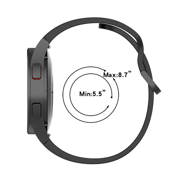JUNSUNMAY シリコン調節可能ストラップ＋全面カバープラスチックスクリーンプロテクターキット、Samsung Galaxy Watch5 40mm用、Samsung Galaxy Watch4 44mm用、Samsung Galaxy Watch4 40mm用