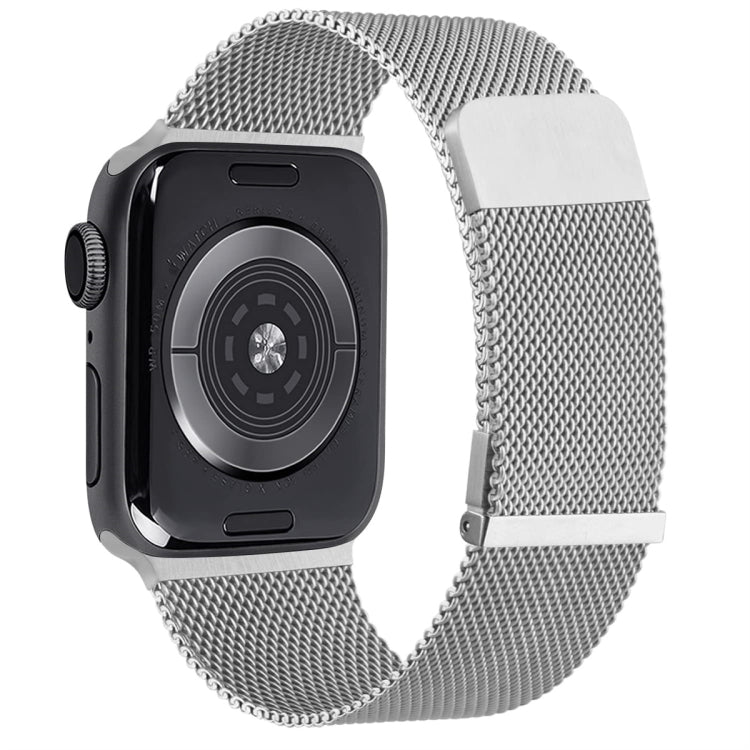 ミラノダブルマグネティックスチールメッシュウォッチバンド、Apple Watch Ultra 49mm用、Apple Watch 8 41mm用、Apple Watch 8 45mm用、Apple Watch SE 2022 40mm用、Apple Watch SE 2022 44mm用、Apple Watch 7 41mm用