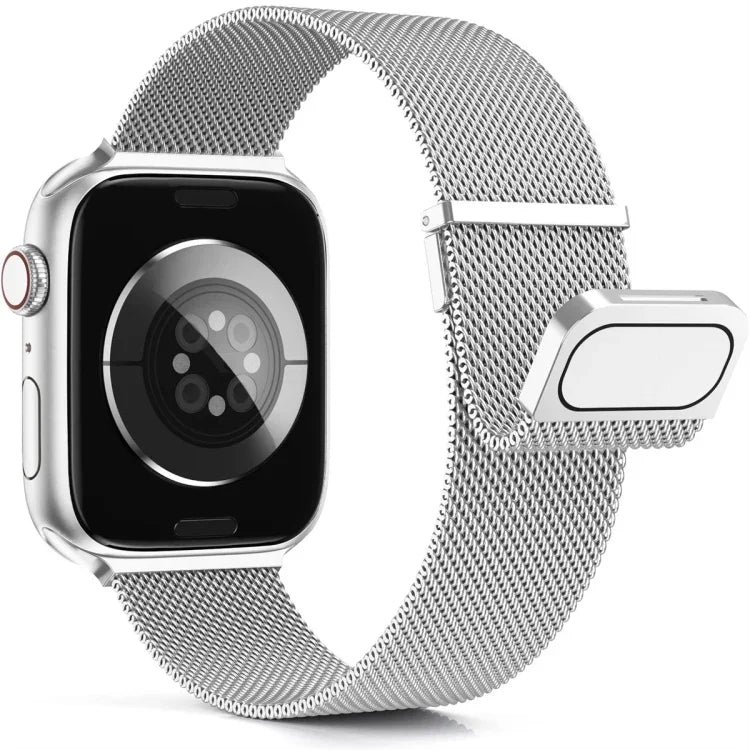 ミラノダブルマグネティックスチールメッシュウォッチバンド、Apple Watch 2 38mm用、Apple Watch 42mm用、Apple Watch 38mm用