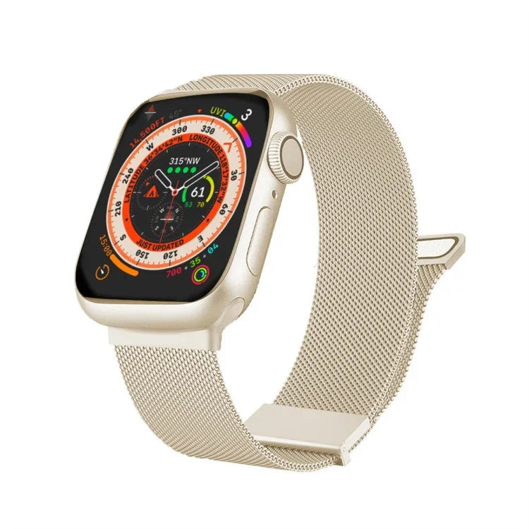 ミラノダブルマグネティックスチールメッシュウォッチバンド、Apple Watch 2 38mm用、Apple Watch 42mm用、Apple Watch 38mm用