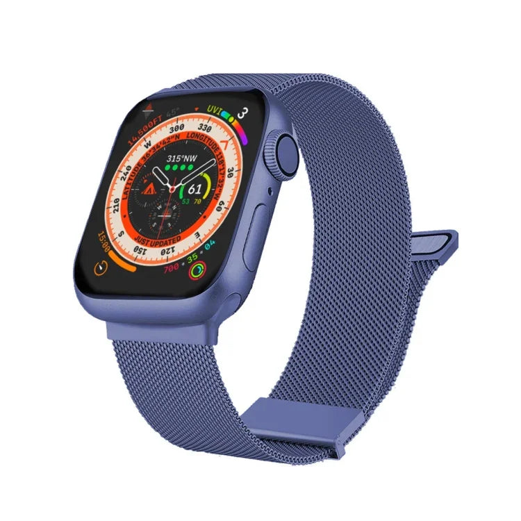 ミラノダブルマグネティックスチールメッシュウォッチバンド、Apple Watch 2 38mm用、Apple Watch 42mm用、Apple Watch 38mm用