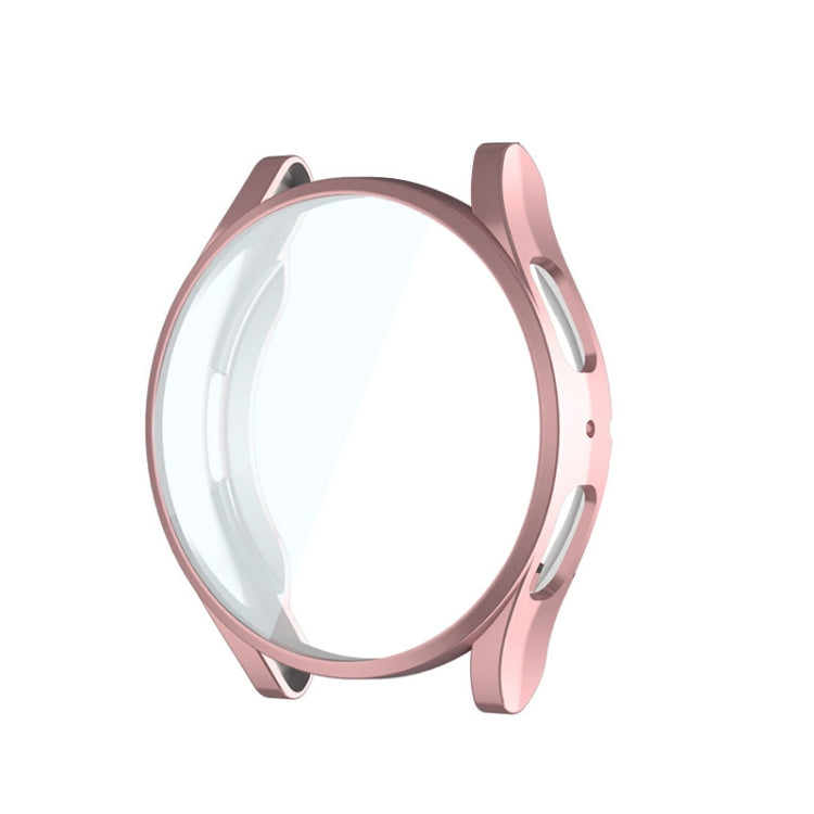 ENKAY Hat-Prince 全面保護電気めっきソフトTPUケース、画面保護付き、Samsung Galaxy Watch6 44mm用、Samsung Galaxy Watch6 40mm用