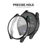 ENKAY Hat-Prince 全面保護電気めっきソフトTPUケース、画面保護付き、Samsung Galaxy Watch6 44mm用、Samsung Galaxy Watch6 40mm用