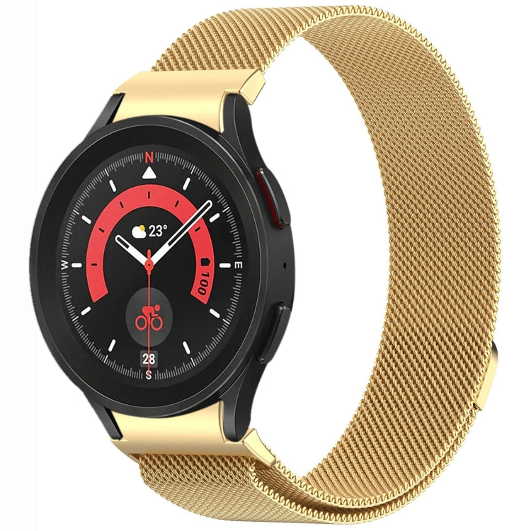 ボタンスタイルミラノマグネティックメタルウォッチバンド、Samsung Galaxy Watch 6 Classic用、Samsung Galaxy Watch5 / 5 Pro用、Samsung Galaxy Watch4 / 4 Classic 46mm用、Samsung Galaxy Watch3 41mm用