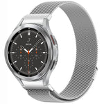ボタンスタイルミラノマグネティックメタルウォッチバンド、Samsung Galaxy Watch 6 Classic用、Samsung Galaxy Watch5 / 5 Pro用、Samsung Galaxy Watch4 / 4 Classic 46mm用、Samsung Galaxy Watch3 41mm用