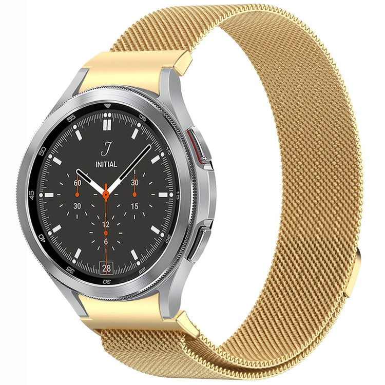 ボタンスタイルミラノマグネティックメタルウォッチバンド、Samsung Galaxy Watch 6 Classic用、Samsung Galaxy Watch5 / 5 Pro用、Samsung Galaxy Watch4 / 4 Classic 46mm用、Samsung Galaxy Watch3 41mm用