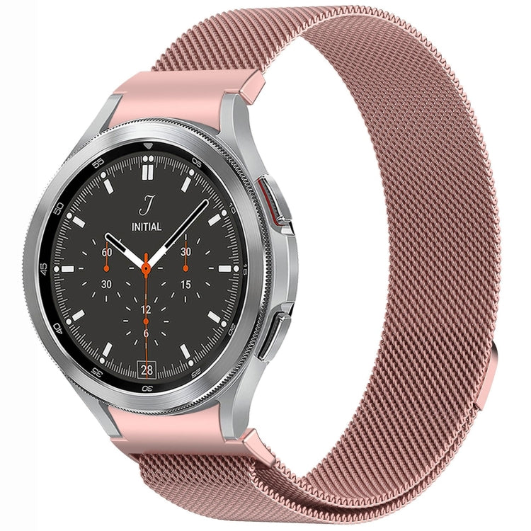 ボタンスタイルミラノマグネティックメタルウォッチバンド、Samsung Galaxy Watch 6 Classic用、Samsung Galaxy Watch5 / 5 Pro用、Samsung Galaxy Watch4 / 4 Classic 46mm用、Samsung Galaxy Watch3 41mm用