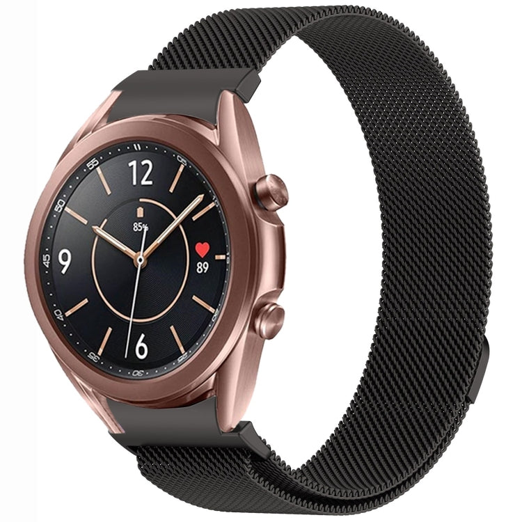 ボタンスタイルミラノマグネティックメタルウォッチバンド、Samsung Galaxy Watch 6 Classic用、Samsung Galaxy Watch5 / 5 Pro用、Samsung Galaxy Watch4 / 4 Classic 46mm用、Samsung Galaxy Watch3 41mm用