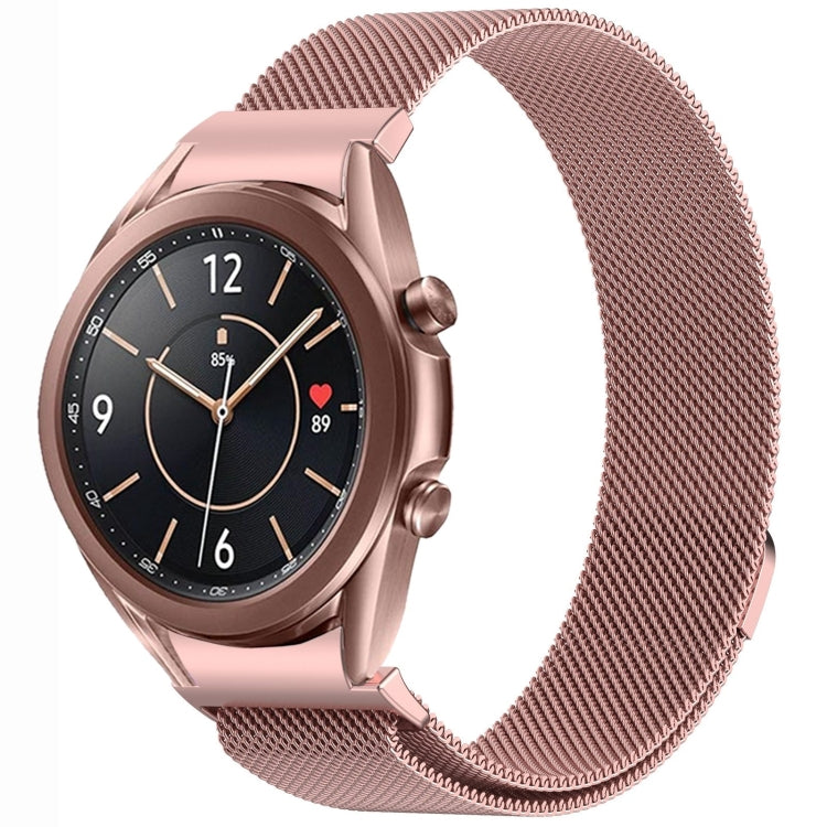ボタンスタイルミラノマグネティックメタルウォッチバンド、Samsung Galaxy Watch 6 Classic用、Samsung Galaxy Watch5 / 5 Pro用、Samsung Galaxy Watch4 / 4 Classic 46mm用、Samsung Galaxy Watch3 41mm用