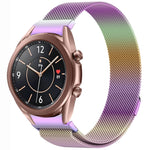 ボタンスタイルミラノマグネティックメタルウォッチバンド、Samsung Galaxy Watch 6 Classic用、Samsung Galaxy Watch5 / 5 Pro用、Samsung Galaxy Watch4 / 4 Classic 46mm用、Samsung Galaxy Watch3 41mm用
