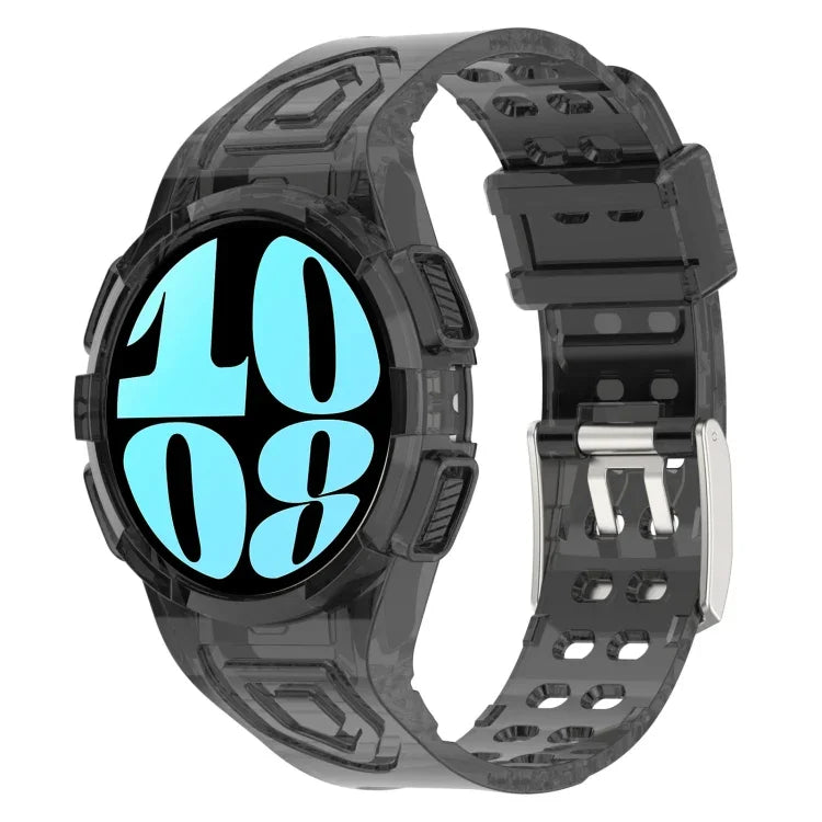 TPU一体型シリコンウォッチバンド、Samsung Galaxy Watch6 44mm用、Samsung Galaxy Watch6 40mm用