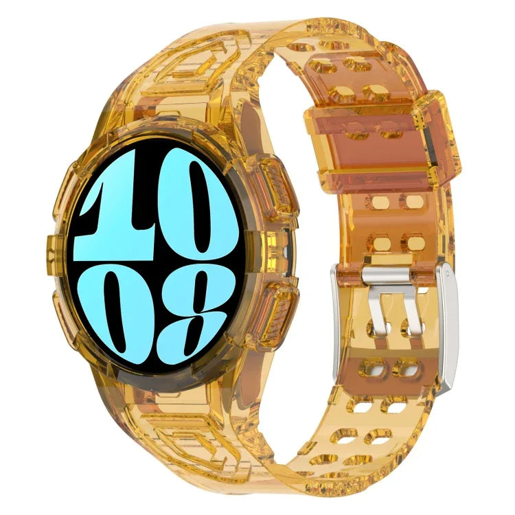 TPU一体型シリコンウォッチバンド、Samsung Galaxy Watch6 44mm用、Samsung Galaxy Watch6 40mm用