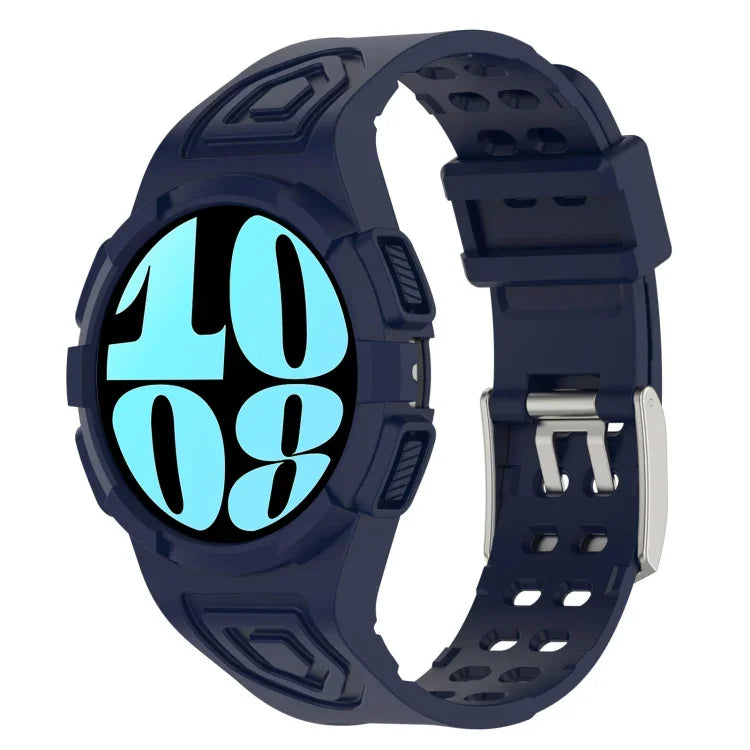 TPU一体型シリコンウォッチバンド、Samsung Galaxy Watch6 44mm用、Samsung Galaxy Watch6 40mm用
