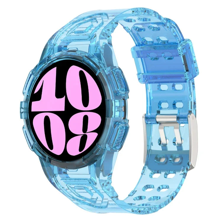 TPU一体型シリコンウォッチバンド、Samsung Galaxy Watch6 44mm用、Samsung Galaxy Watch6 40mm用