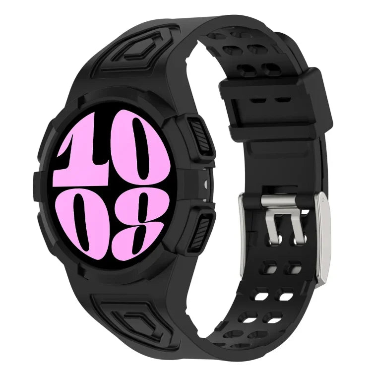 TPU一体型シリコンウォッチバンド、Samsung Galaxy Watch6 44mm用、Samsung Galaxy Watch6 40mm用