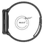 Three Bead Stainless Steel Metal Watch Band, For Redmi Watch 3 Active, For Redmi Watch 3 Lite