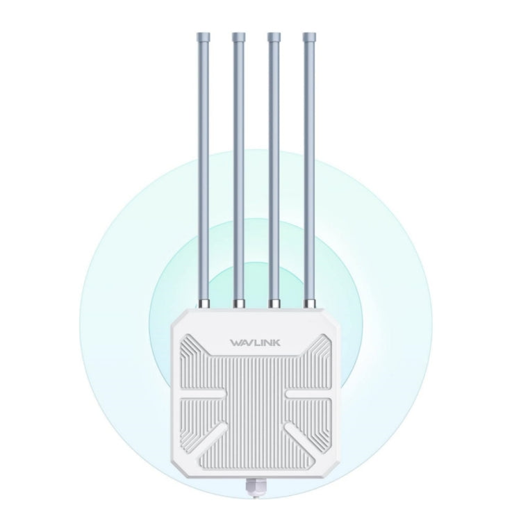 WAVLINK WN573HX1 WiFi 6 AX1800 IP67防水屋外デュアルバンド無線WiFiルーター、米国プラグ、EUプラグ、英国プラグ、オーストラリアプラグ