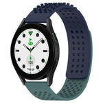20mm Holes Breathable 3D Dots Silicone Watch Band, For Samsung Galaxy Watch 6 Classic 43mm, For Samsung Galaxy watch 5 Pro Golf Edition, For Samsung Galaxy watch 5 Golf Edition
