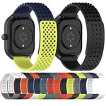 20mm穴通気性3Dドットシリコンウォッチバンド、Samsung Galaxy Watch 6 Classic 47mm用、Samsung Galaxy Watch 6 44mm用、Samsung Galaxy Watch 6 40mm用