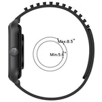 20mm穴あき通気性3Dドットシリコンウォッチバンド、Samsung Galaxy Watch 4 Classic 42mm用、Samsung Galaxy Watch Active 2 44mm用、Samsung Galaxy Watch Active 2 40mm用