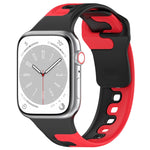 ダブルカラースリコーンウォッチバンド、Apple Watch 42mm用、Apple Watch 38mm用