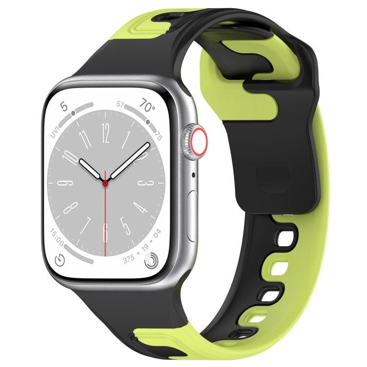 ダブルカラースリコーンウォッチバンド、Apple Watch 42mm用、Apple Watch 38mm用