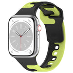 ダブルカラースリコーンウォッチバンド、Apple Watch 42mm用、Apple Watch 38mm用