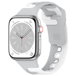 ダブルカラースリコーンウォッチバンド、Apple Watch 42mm用、Apple Watch 38mm用