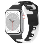 ダブルカラースリコーンウォッチバンド、Apple Watch 42mm用、Apple Watch 38mm用