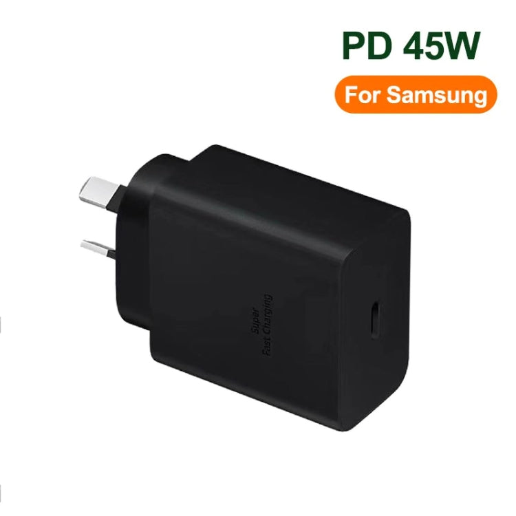 M135 PPS / PD 45W USB-C / Type-C ポート急速充電器 AUプラグ AUプラグ