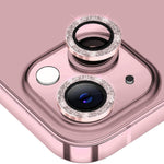 ENKAY Hat-Prince グリッターリアレンズ アルミ合金強化ガラスフィルム、iPhone 17 Pro / 17 Pro Max用、iPhone 17用、iPhone Air用、iPhone 15 Pro / 15 Pro Max用、iPhone 15 / 15 Plus用