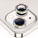 ENKAY Hat-Prince グリッターリアレンズ アルミ合金強化ガラスフィルム、iPhone 17 Pro / 17 Pro Max用、iPhone 17用、iPhone Air用、iPhone 15 Pro / 15 Pro Max用、iPhone 15 / 15 Plus用