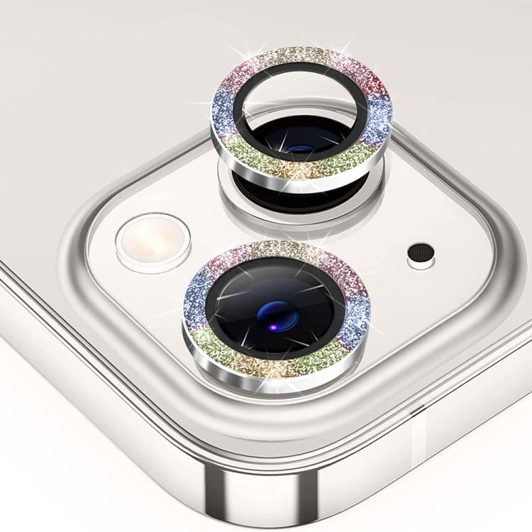 ENKAY Hat-Prince グリッターリアレンズ アルミ合金強化ガラスフィルム、iPhone 17 Pro / 17 Pro Max用、iPhone 17用、iPhone Air用、iPhone 15 Pro / 15 Pro Max用、iPhone 15 / 15 Plus用