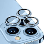 ENKAY Hat-Prince グリッターリアレンズ アルミ合金強化ガラスフィルム、iPhone 17 Pro / 17 Pro Max用、iPhone 17用、iPhone Air用、iPhone 15 Pro / 15 Pro Max用、iPhone 15 / 15 Plus用