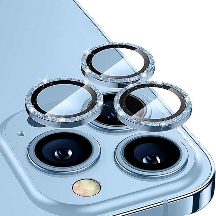 ENKAY Hat-Prince グリッターリアレンズ アルミ合金強化ガラスフィルム、iPhone 17 Pro / 17 Pro Max用、iPhone 17用、iPhone Air用、iPhone 15 Pro / 15 Pro Max用、iPhone 15 / 15 Plus用